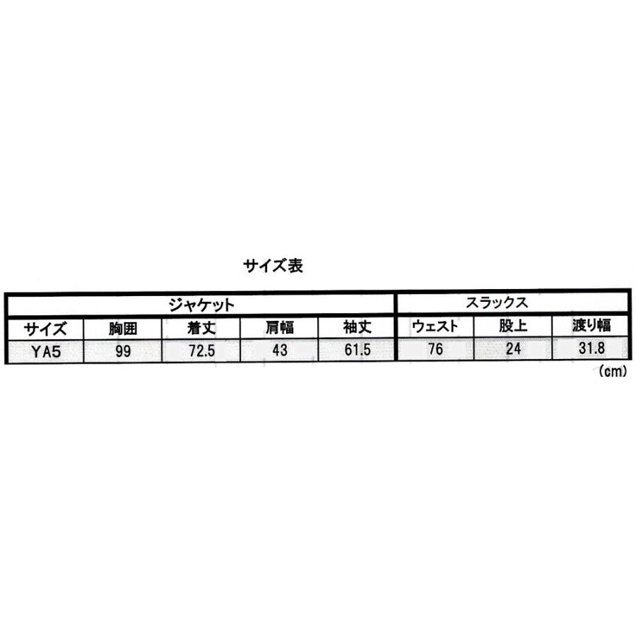 Ｂ級品　サイズYA5　細身２つボタンノ―タックスーツ　春夏　　｜sukipio｜02