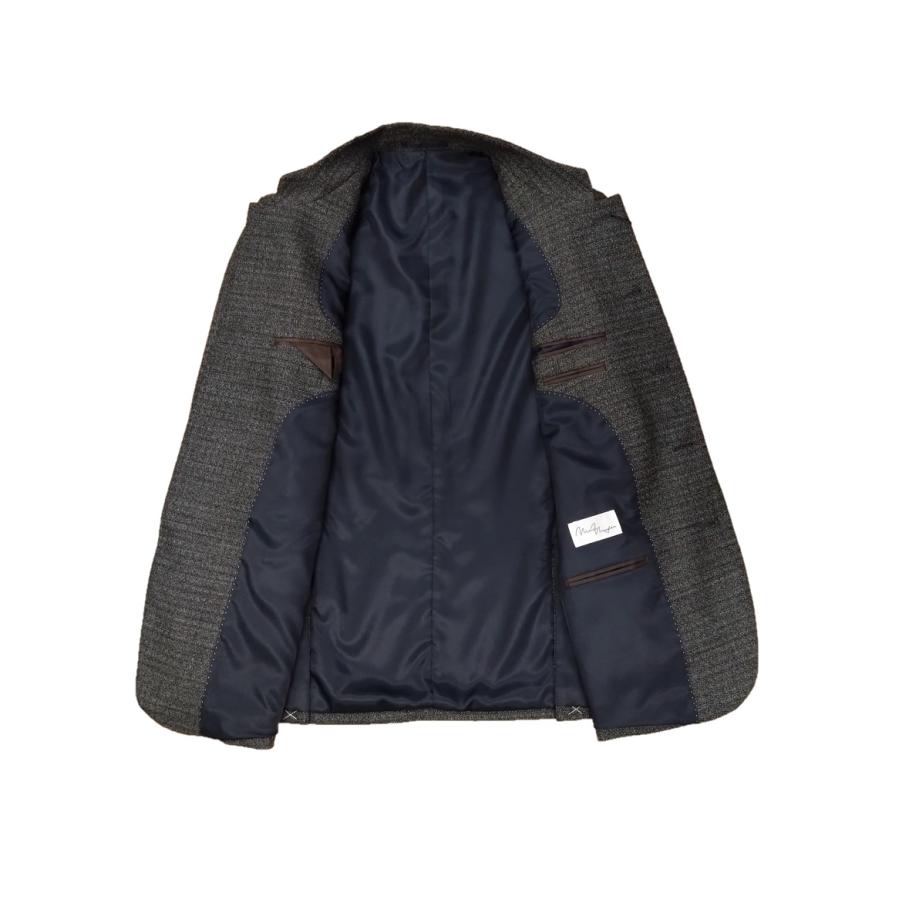 マオカラーメンズ 秋冬 アジャスター付スーツ サイズ M L LL 3L4L