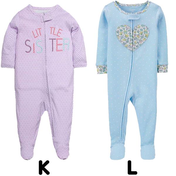 カバーオール 女の子 足つき 長袖 秋 冬 ロンパース ベビー服 出産祝い 60 70 80 90 パジャマ 一部のみカーターズ Cacoverallgirl ベビーとママのすきやんはうす 通販 Yahoo ショッピング