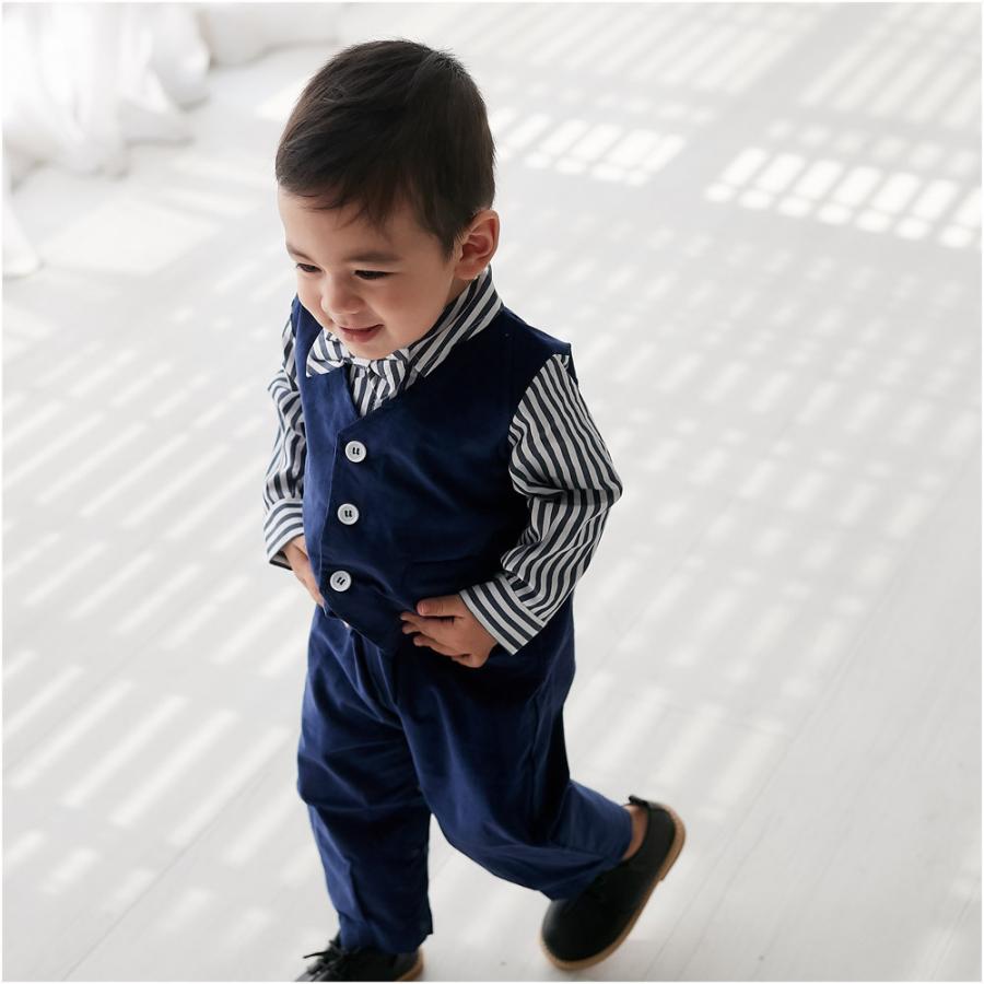 ベビー フォーマル 男の子 ロンパース 長袖 結婚式 記念日 子供 入園式