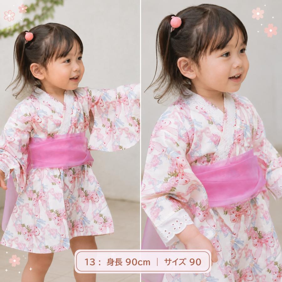 浴衣 ドレス 女の子 ベビー キッズ ワンピース 赤ちゃん 子供