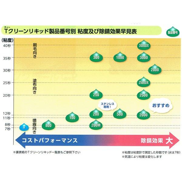 貯水槽洗浄剤 Ｔクリーンリキッド ＃２０００ 18kg 液体 ケミスター産業
