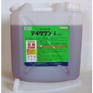 トイレ用品 尿石除去剤 黄ばみ除去 テイクワンL 10L 1缶 男子トイレ 小便器 強力 業務用 劇物 書類事前郵送