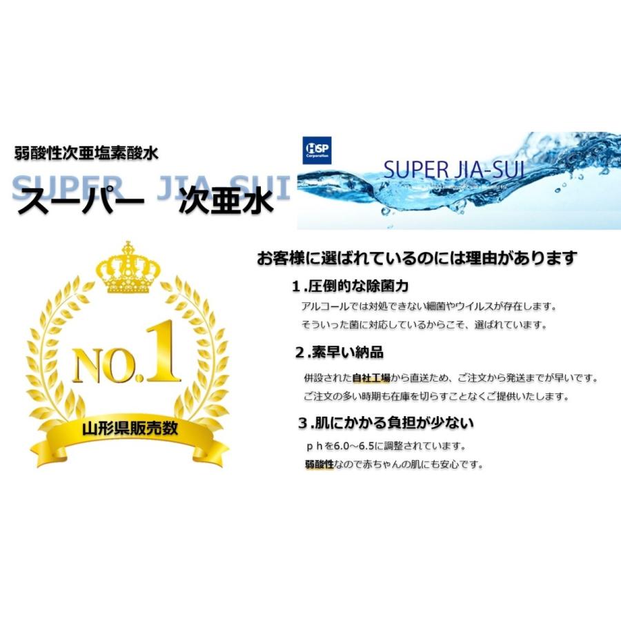 次亜塩素酸水 20L 250ppm 除菌 消臭 スーパー次亜水 コック付き 自社