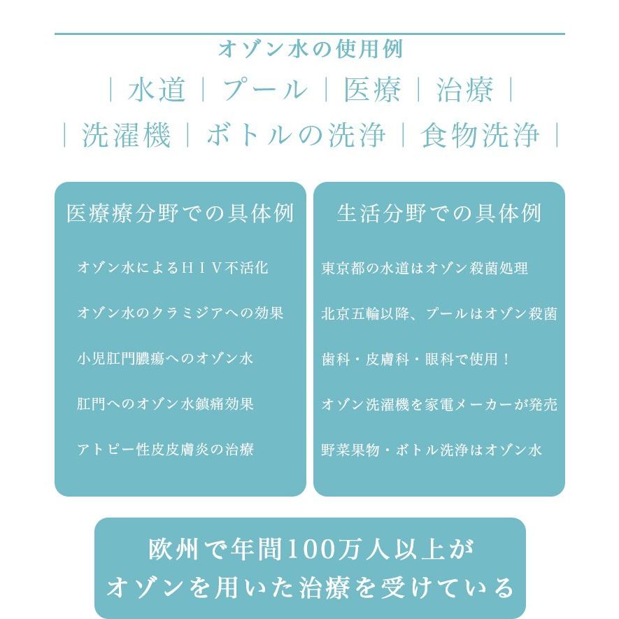 オゾン水 生成 インピュア スターターセット : すこやかECO通信 - 通販