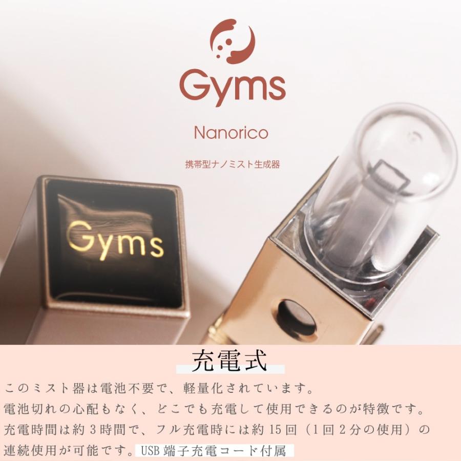 ナノミスト ハンディミスト ジームス 充電式 保湿ミスト 化粧水