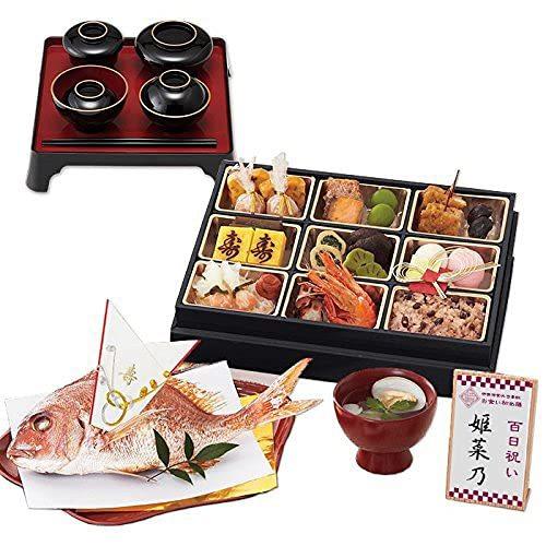 伊勢神宮外宮奉納 お食い初めセット 爛々 らんらん 鯛 鯛 料理 お食い初め食器 食器セット 歯固めの石付 お食い初めセット A B07fs8hxtd Tokyo 国産天然真鯛 食器付き 冷凍 Bonbon