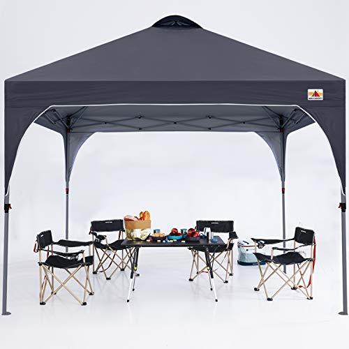 ABCCANOPY タープテント ワンタッチ 3段階調節 ベンチレーション 天井 2m/2.5m/3m アウトドア 簡単 大型 タープ テン