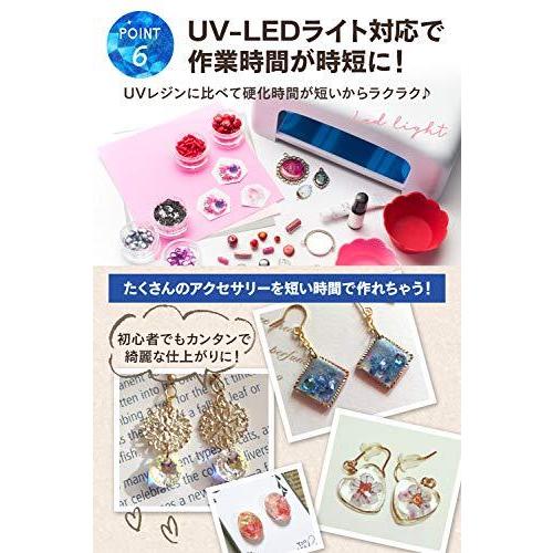REJICO UV & LED Resin Solution HARD Super Clear Made in Japan 