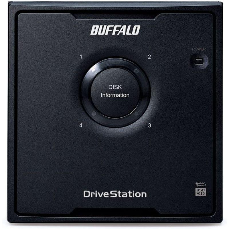 BUFFALO RAID5対応 USB3.0用 外付けハードディスク 12TB HD-QL12TU3