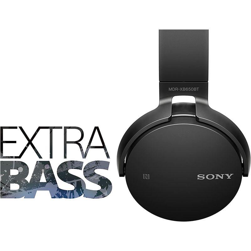 ソニー ワイヤレスヘッドホン 重低音モデル MDR-XB650BT : Bluetooth