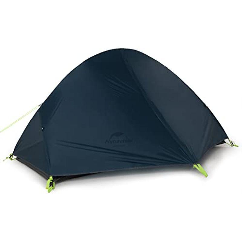 Naturehike公式ショップ テント 1人用 ソロテント 軽量 コンパクト 前室付き キャンプ 自立式 耐水圧4000? 2重層 登山