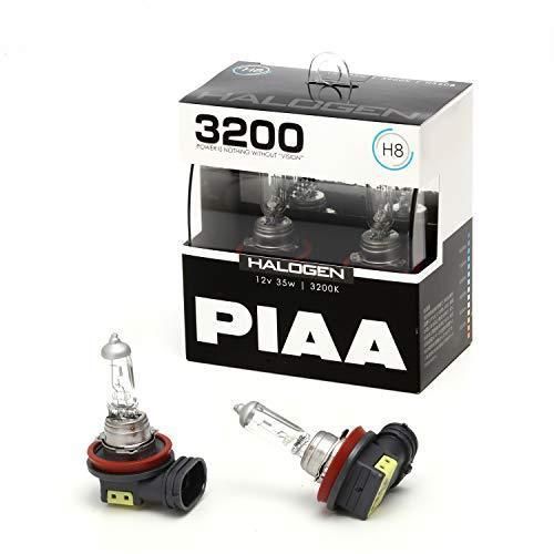 PIAA ヘッドライト フォグランプ用 ハロゲン H8 3200K 人気の新作 HS608 2個入 35W 車検対応 12V 即納！最大半額！