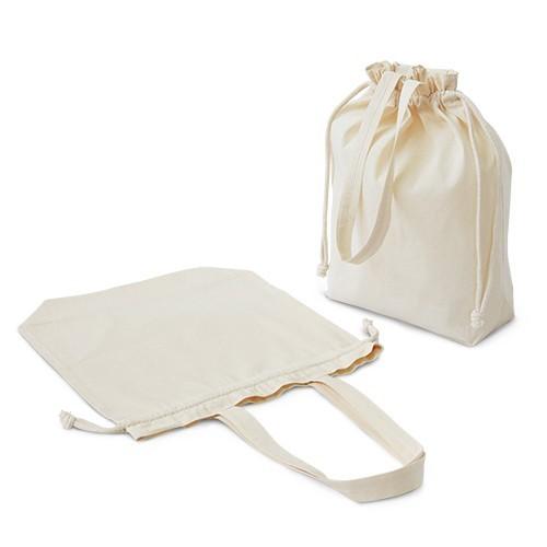 319円 0枚 生活雑貨 イベント 販促用 コットンエコ巾着 業務 産業用 L