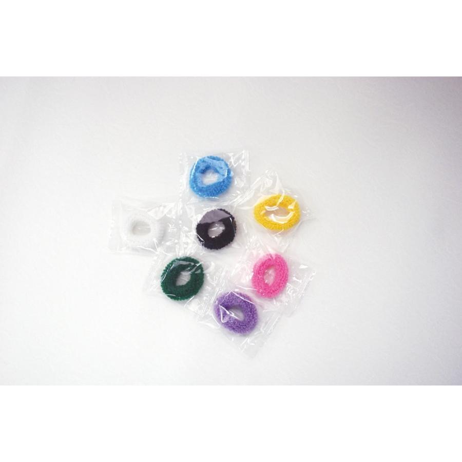 ＠11円 2000個 7色アソート ヘアゴム (OP袋入) 業務用まとめ買い