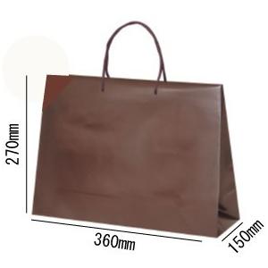 @128.34円 200枚 ダークブラウン ハーモニー（M) ポリ袋 手提げ袋 業務用まとめ売り