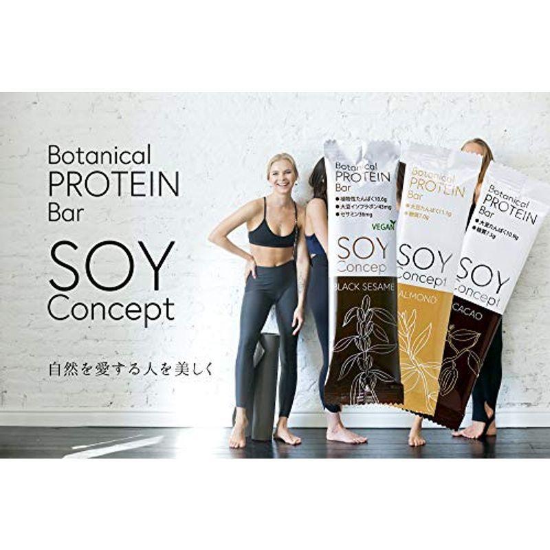 SOY Concept ボタニカルプロテインバー 3種合計36本アソートセットの画像