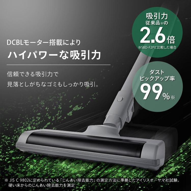 値下げ中 SBD-T1P-H アイリスオーヤマ 充電式スティッククリーナー