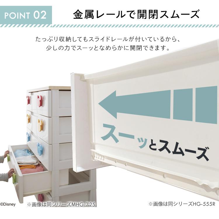 IRIS OHYAMA（アイリスオーヤマ） チェスト 完成品 4段 収納 おしゃれ