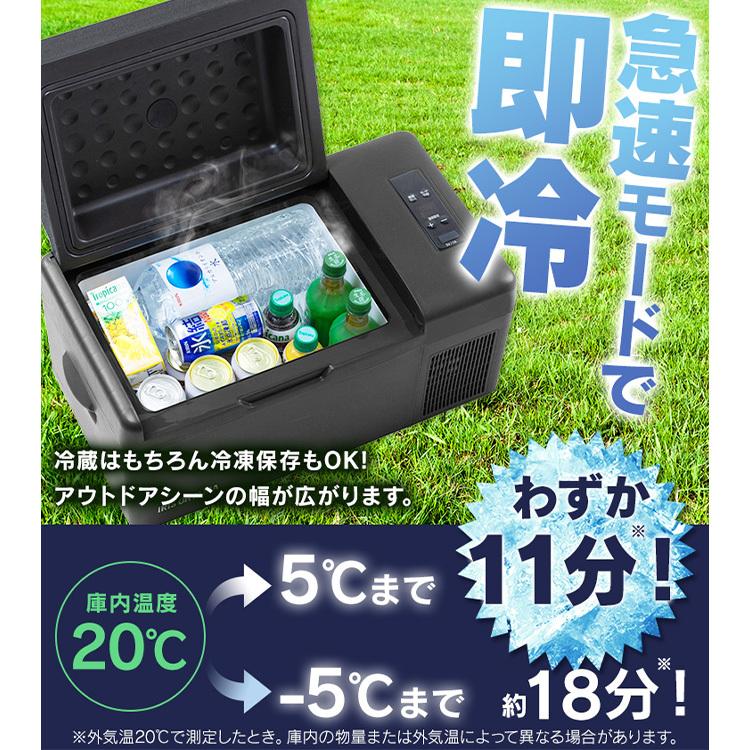 IRIS OHYAMA（アイリスオーヤマ） ポータブル冷蔵庫 20L 車載 小型