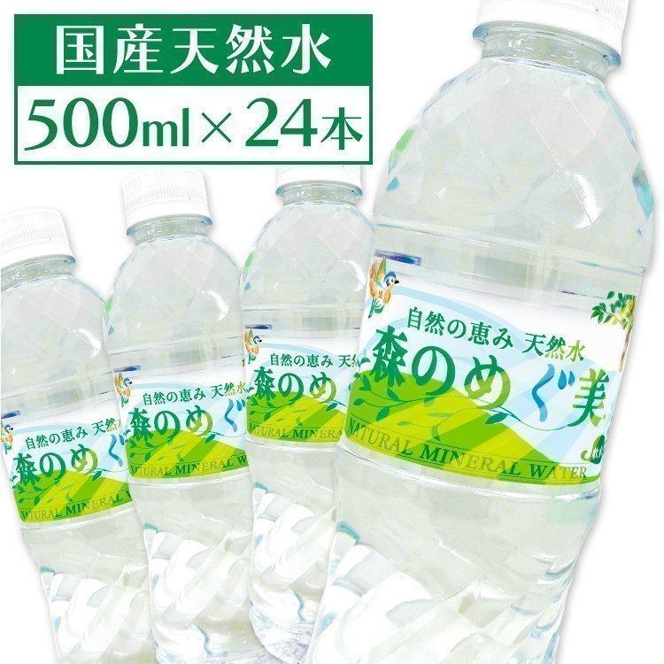 水 ミネラルウォーター 500ml 24本 国産 送料無料 お水 飲料 天然水