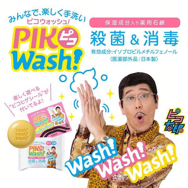 ハンドソープ 石鹸 固形石鹸 殺菌 消毒 ピコウォッシュ フローラルな