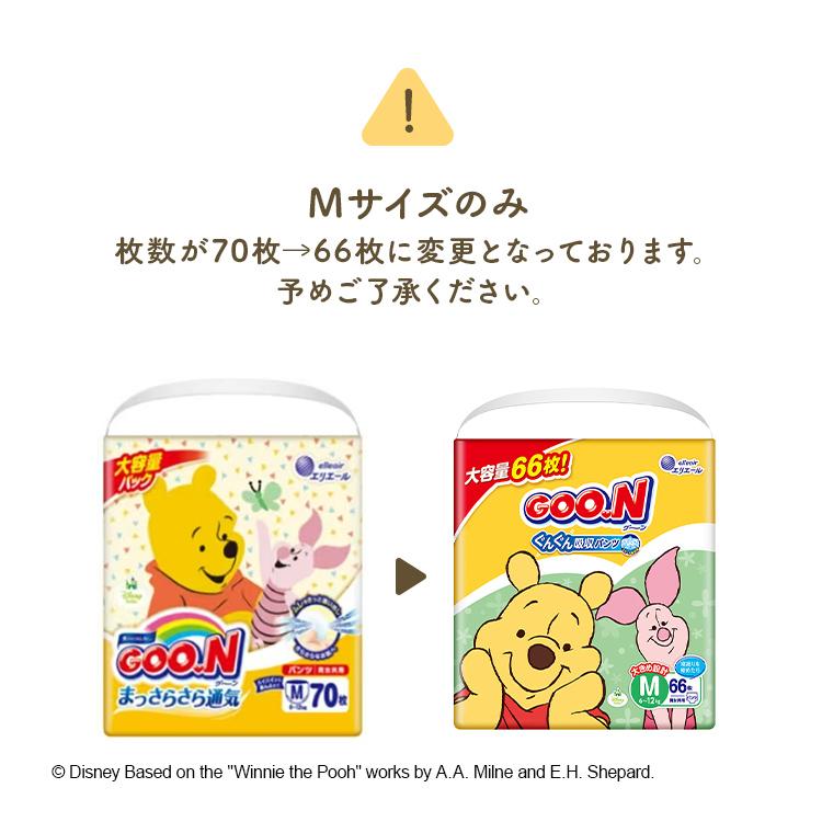 GOO.N 大きいサイズ おむつ 52枚入り 3パック ２箱 GOO.N オムツ パンツ グーン おむつ S M L BIG 紙おむつ 3個