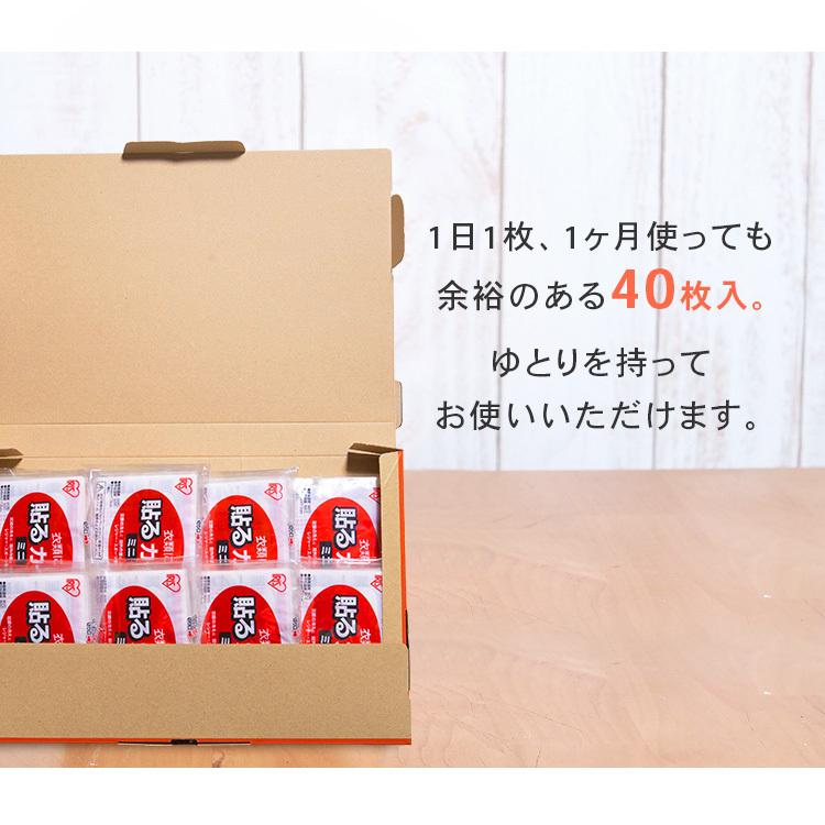 カイロ 貼る ミニ 貼るカイロ ミニ 40枚入り(代金引換不可・日時指定不可) (後払い決済不可)(MAIL) アイリスプラザ (D)【メール便】|sukusuku|05