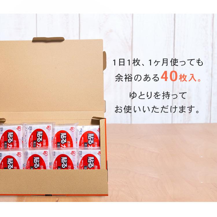 カイロ  貼る  ミニ  貼るカイロ  ミニ  40枚入り(代金引換不可・日時指定不可)  (後払い決済不可)(MAIL)  アイリスプラザ  (D)【メール便】  新生活｜sukusuku｜05