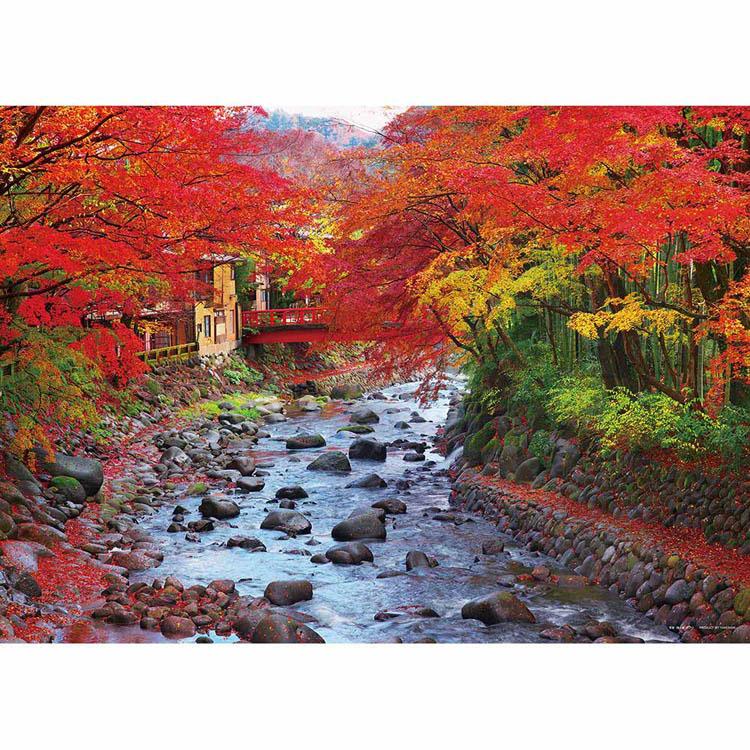 ジグソーパズル 500ピース 紅葉 38×53cm もみじ 修善寺 静岡 秋 恋愛