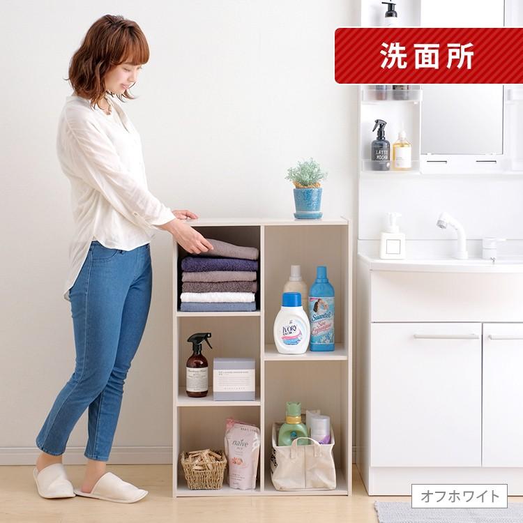 IRIS OHYAMA（アイリスオーヤマ） カラーボックス 2列 幅60cm 奥行29cm