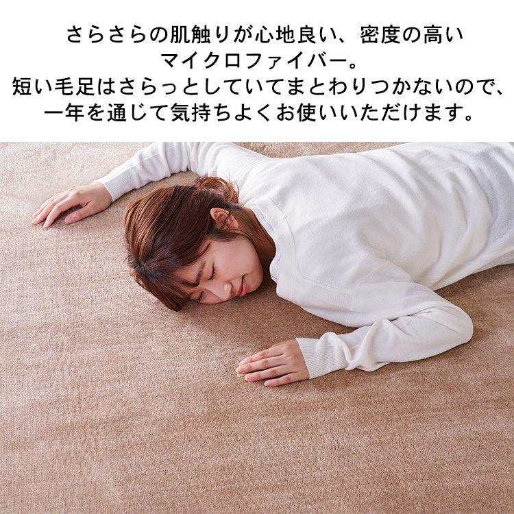 IRIS OHYAMA（アイリスオーヤマ） ラグ 185×185cm マット おしゃれ