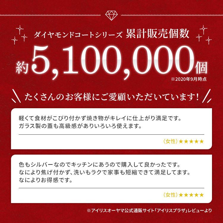 IRIS OHYAMA（アイリスオーヤマ） フライパンセット ダイヤモンド