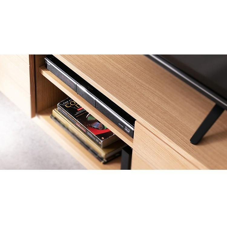 テレビ台 ローボード おしゃれ 完成品 150 テレビボード 収納 幅150cm 北欧 木目 シンプル テレビラック BTS-SD150U アイリスオーヤマ オープンテレビ台　_5