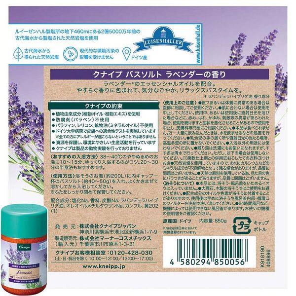 KNEIPP（クナイプ） 入浴剤 バスソルト バスソルト (B) : 収納宅配館