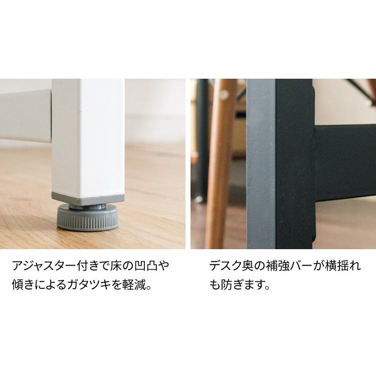 学習机 シンプル デスク おしゃれ 学習 勉強 在宅 テレワーク パソコンデスク 幅100cm 机 PC PCデスク PCDES-100 (D) 新生活_15