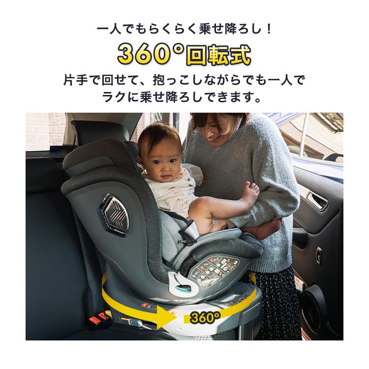 チャイルドシート 新生児 1歳 2歳 R129 回転式 ジュニアシート キッズ