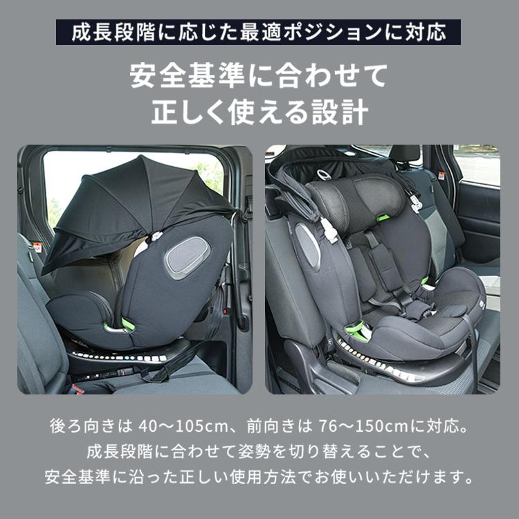 チャイルドシート 新生児 R129 ロングユース おでかけ 360度回転式