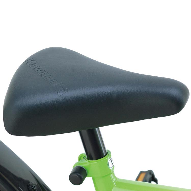 PRIDE キッズバイク ブラック/グリーン 子供自転車 自転車 キッズ