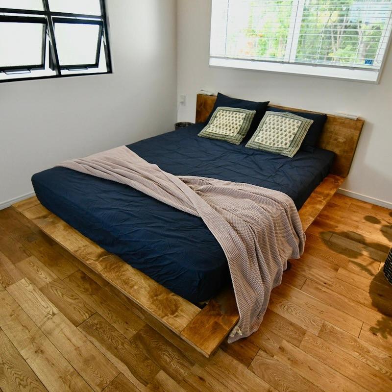 グレートフル ベッド シングル bed アイアン 手作り家具 ウッド 無垢 ベッド おしゃれ オシャレ 北欧 モダン インテリア 寝室 ベッドルーム 男前インテリア |  | 07