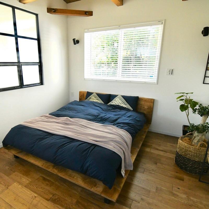 グレートフル ベッド セミダブル bed アイアン 手作り家具 ウッド 無垢 ベッド おしゃれ オシャレ 北欧 モダン インテリア 寝室 ベッドルーム 男前インテリア |  | 06