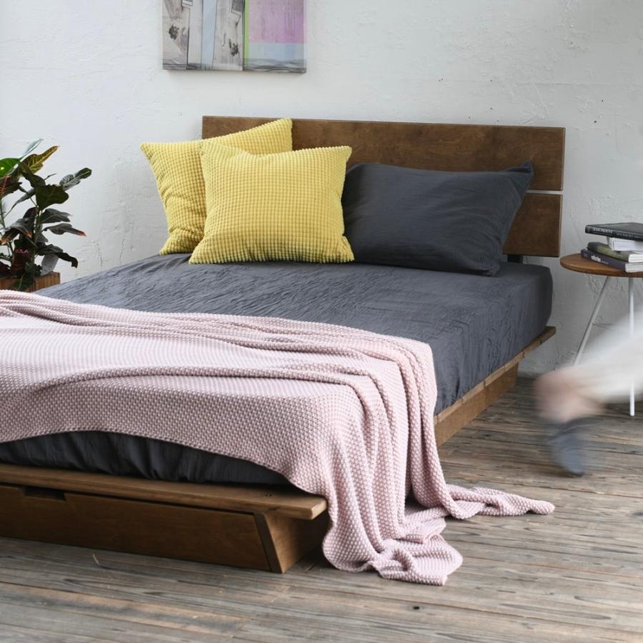 ラフトベッド用 キャスター収納 シングルからワイドダブル アイアン 無垢板 ベッド おしゃれ オシャレ 北欧 モダン インテリア 収納 |  | 01