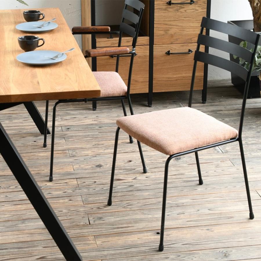 ヴィンテージオーダーチェアー ベーシックチェア ファブリックシート サイズオーダー アイアン