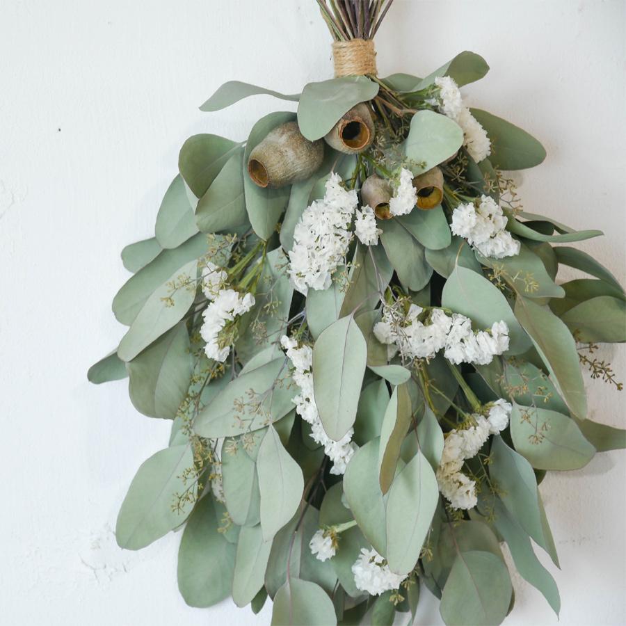 ご確認用　ポポラスベリーとルナリアのスワッグ　20〜24cm ご確認用 ポポラスベリーとルナリアのスワッグ 20〜24cm ご確認