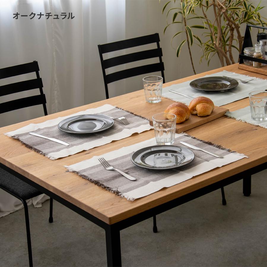 【64,400円〜】フォーレッグドテーブル レクタングルトップ（長方形）W1200〜W1800 | SULK ダイニングテーブル 長テーブル アイアン 鉄 日本製 送料無料 |  | 09