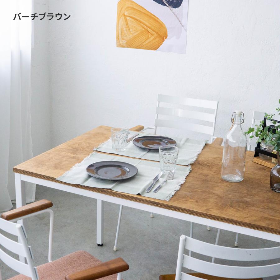 【64,400円〜】フォーレッグドテーブル レクタングルトップ（長方形）W1200〜W1800 | SULK ダイニングテーブル 長テーブル アイアン 鉄 日本製 送料無料 |  | 16