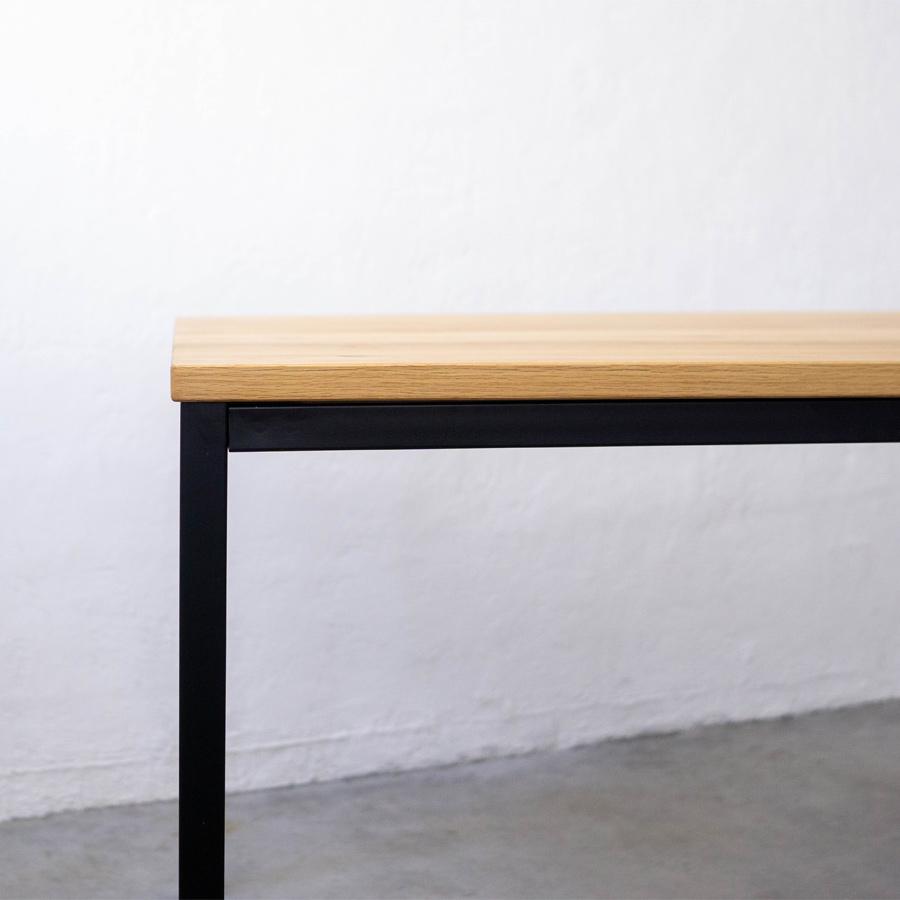 【83,600円〜】フォーレッグドテーブル レクタングルトップ（長方形）W1801〜W2100 | SULK ダイニングテーブル 長テーブル アイアン 鉄 日本製 送料無料 |  | 07