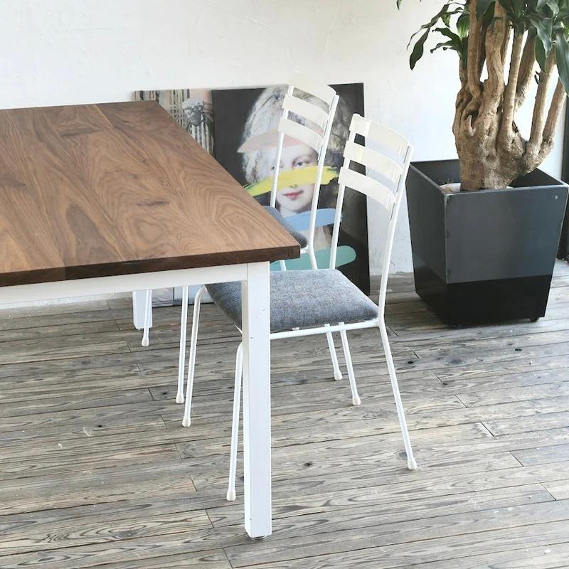 ポータルフレーム W900からW2100  サイズオーダー 可 カフェインテリア アイアン アイアン脚 無垢 テーブル 店舗 什器 ダイニングテーブル |  | 06