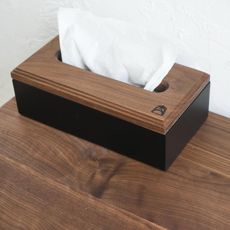スチールウッド ペーパーボックス #1 | SULK 国産 ティッシュケース