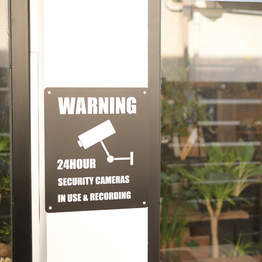 5,800円〜】サインプレート セキュリティ | SULK 国産 警告板 シンプル